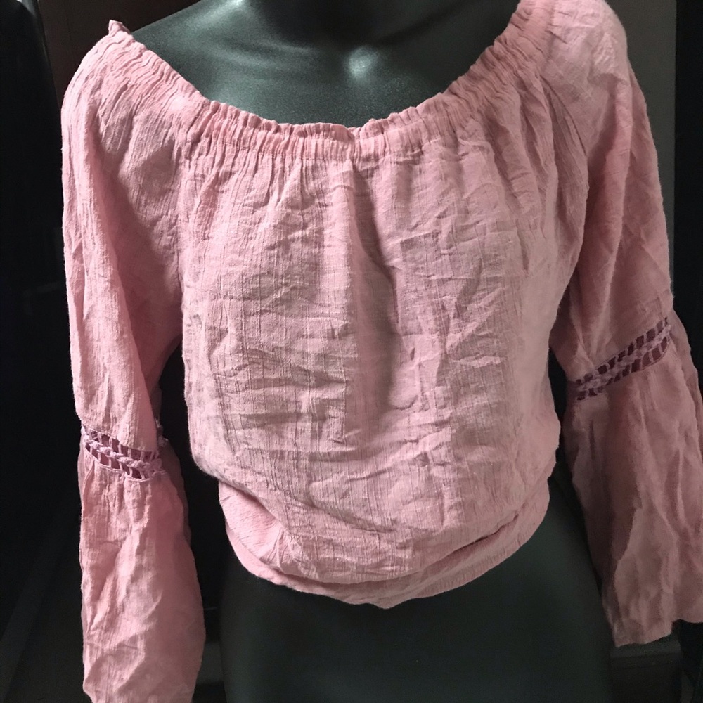 Pink Flowy Top